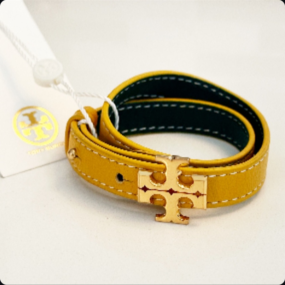 NWT Tory Burch Leather Wrap Bracelet